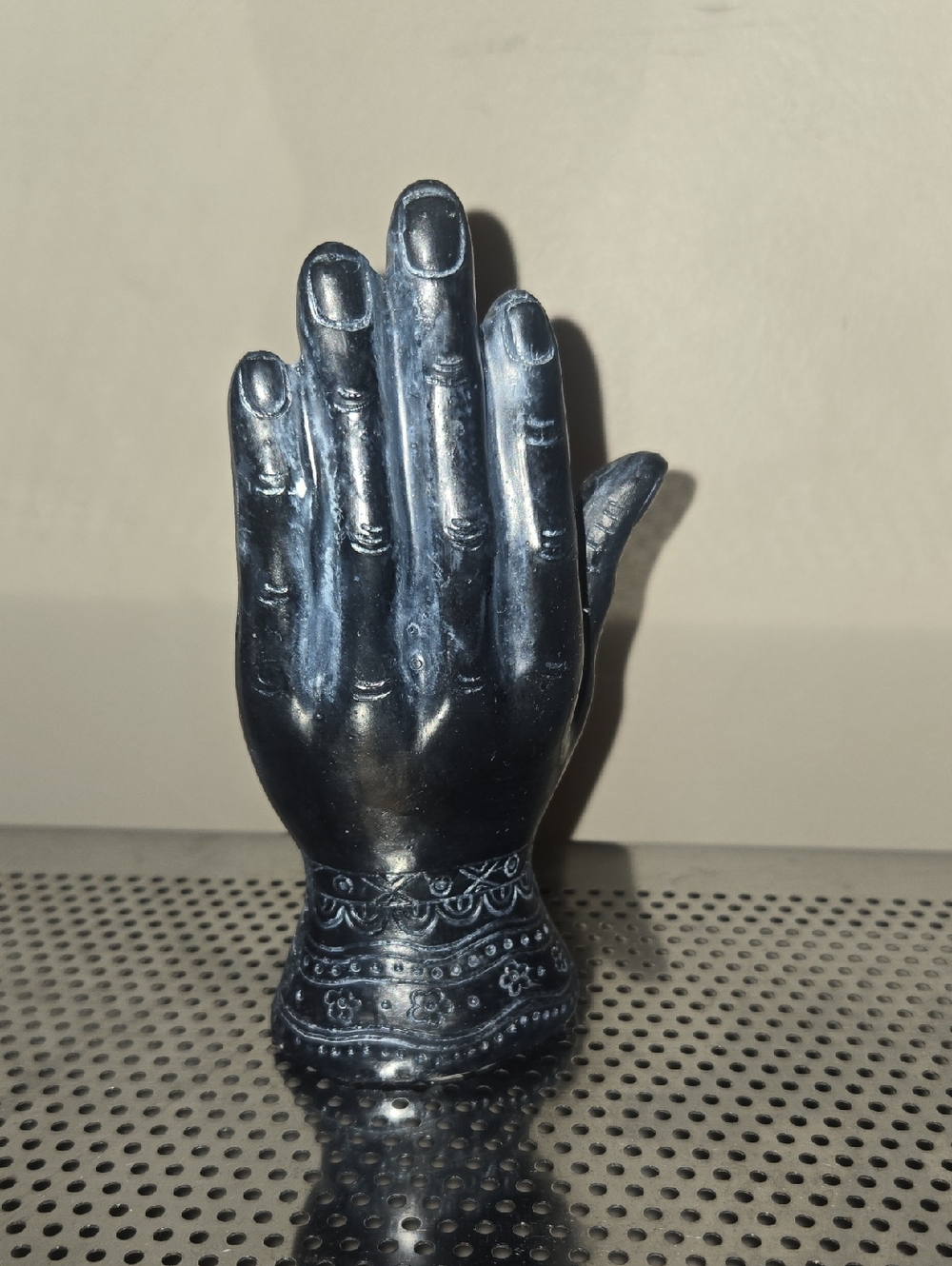 Decorative Black Hand Display Stand